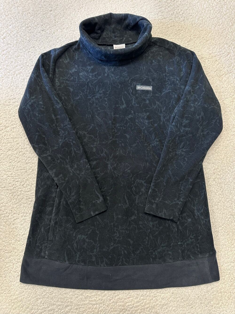 Columbia Womens Ali Peak Fleece Tunic Pullover Dress Size XL